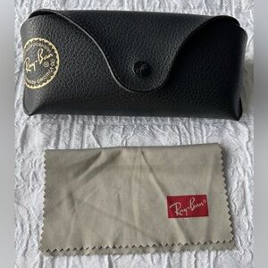 Ray Ban Sunglasses by Luxotica Case and Cleaning Cloth